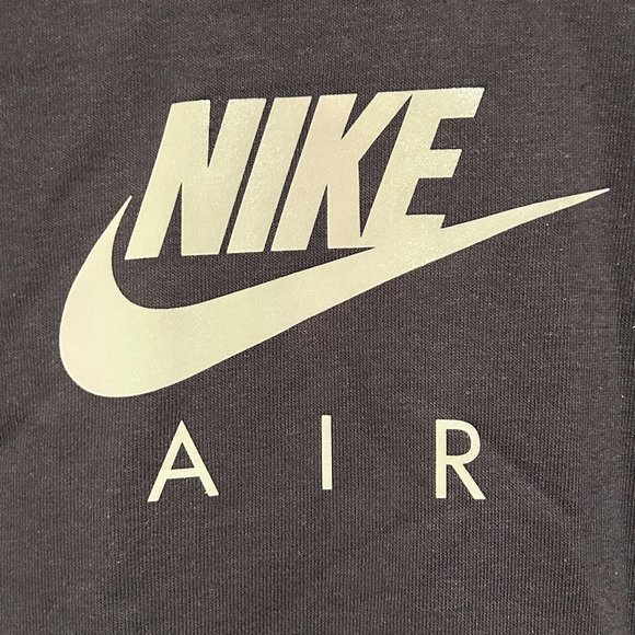 NIKE AIR BLACK SWEAT TOP - Picture 4 of 6